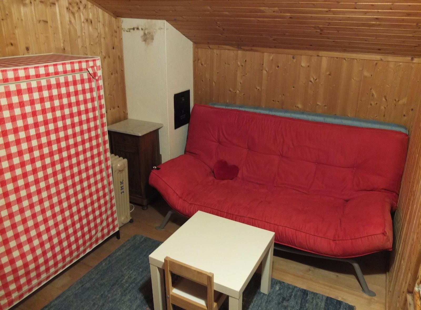 Lounge corner at Chalet Aelpli