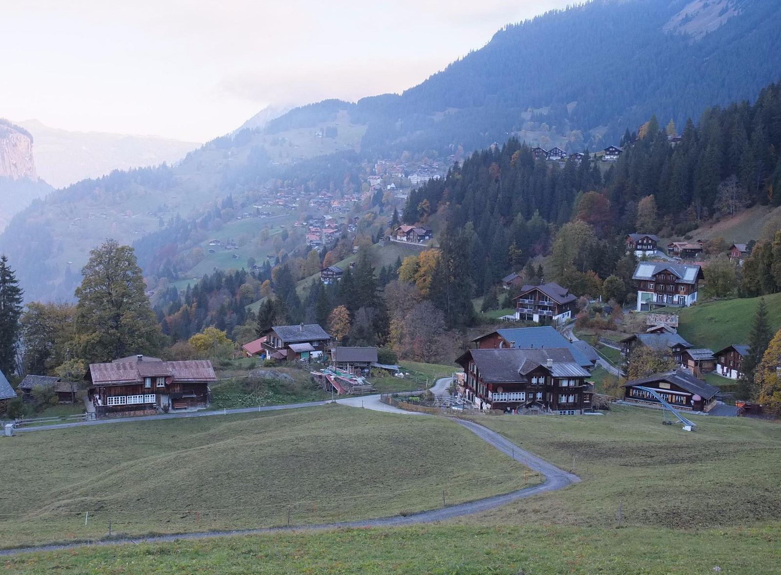 Guest photo: the valley below Wengen